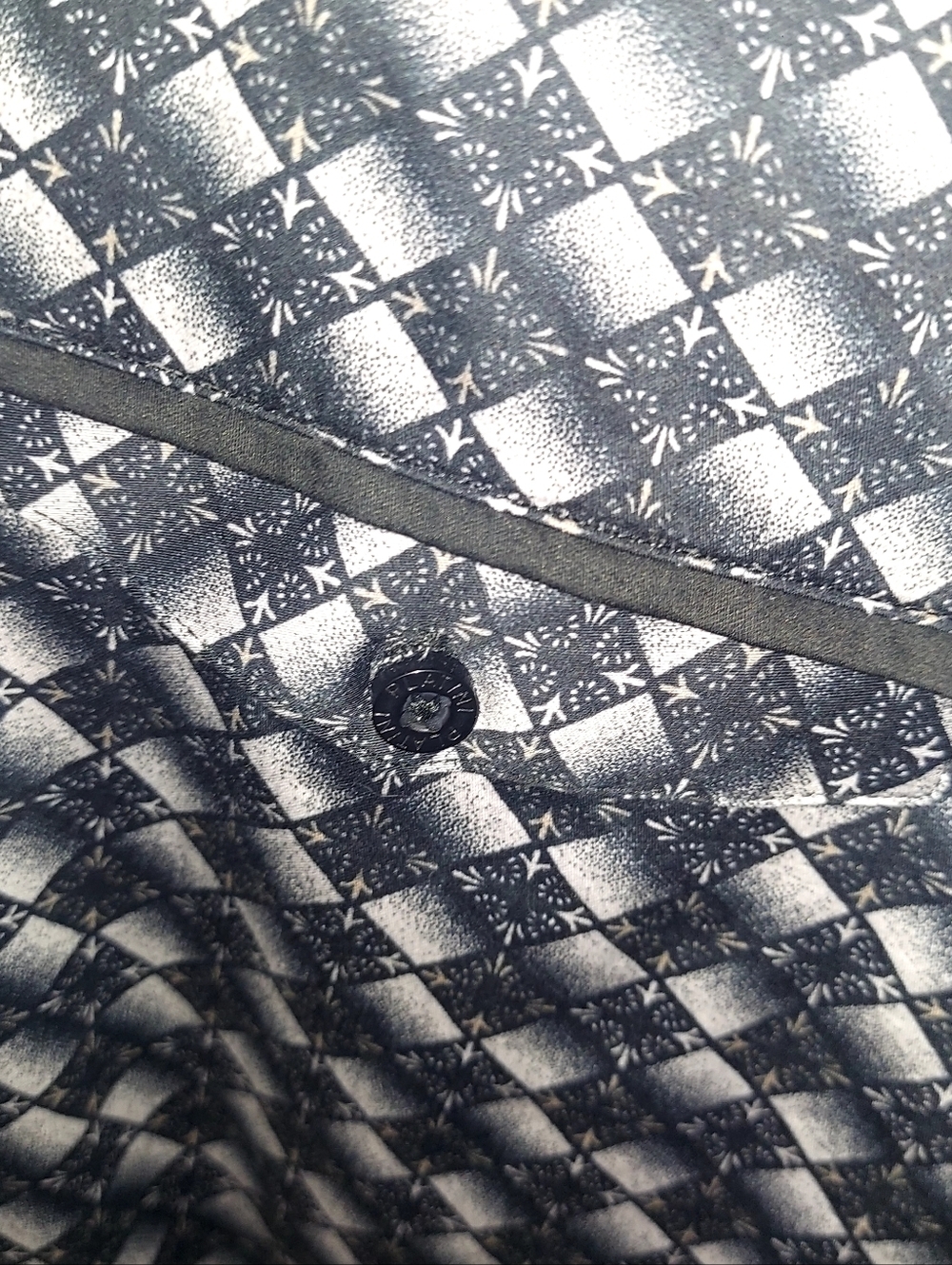 Platania Mens Long Sleeve Printed Button Down Shirt Sizs XL - Picture 3 of 4
